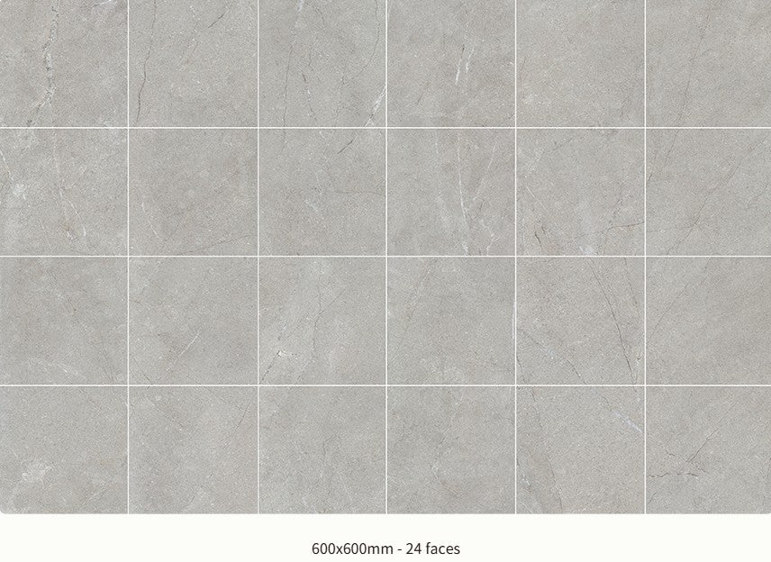 April Grey Porcelain Tile