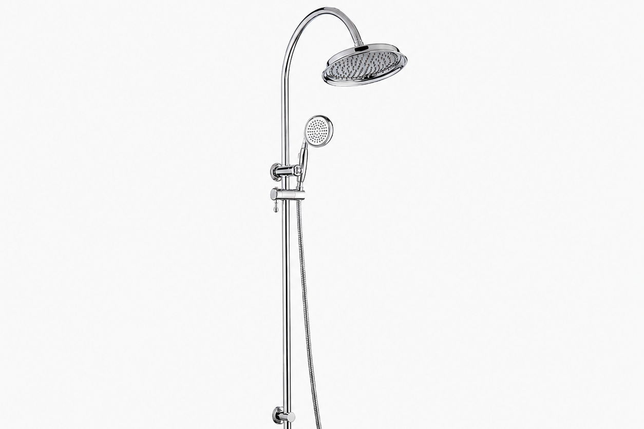 Heritage Arc Twin Shower System - 8592AB/8592C