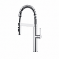 Commercial-Style Pull-Down Kitchen Mixer Tap - 55535C/G/M/RG