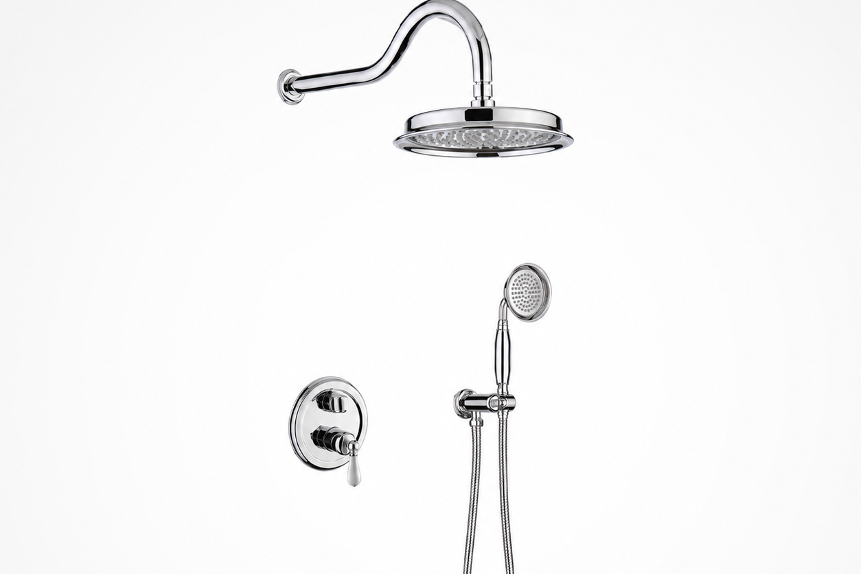 Heritage Wall-Mounted Shower Set - 792633AB/792633C