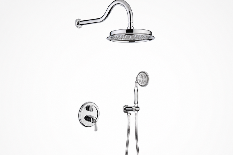 Heritage Wall-Mounted Shower Set - 792633AB/792633C